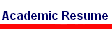 Academic Resume