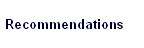 Recommendations